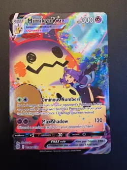 Mimikyu VMax TG17/TG 30 Brilliant Stars Pokemon Card - Image 1