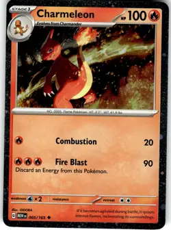 Charmeleon - (Cosmos Holo) Promo Miscellaneous Cards & Products 005/165 LP - Image 1
