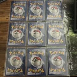 Set Of 9 Vintage Pokemon Cards/Slowking, Dragonair, Haunter - Image 2