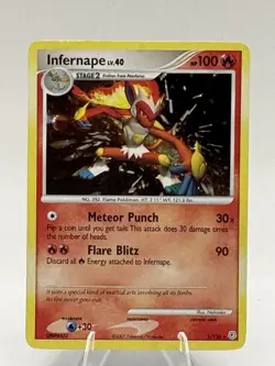 Infernape 5/130 Holo Diamond and Pearl - Pokemon Card - NM - Image 1