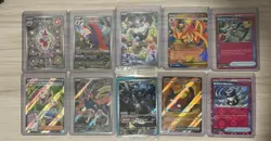 Pokemon TCG Mix Set lot of 10 (Full art, Ex, Sealed Promo card) - Image 1