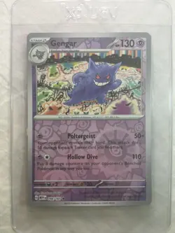 Pokemon Gengar Scarlet & Violet 151 Reverse Holo Card 94/165 - Image 1