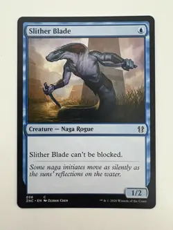 Slither Blade MTG Magic the Gathering Card NM Near Mint ZNC - Image 1