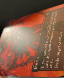 mtg DEADLY ROLLICK BORDERLESS FOIL NM Commander Masters CMM 0695 - Image 3