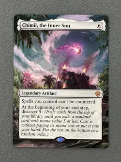 Chimil the Inner Sun MTG Lorwyn Eclipsed Commander Hand Painted Full Altered Art - Image 1