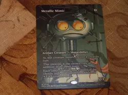 MTG Borderless Metallic Mimic x1 Mythic TMNT NM Low S&H - Image 1