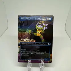 Donatello, Way with Machines (Borderless) (Foil) - Teenage Mutant Ninja Turtles - Image 1
