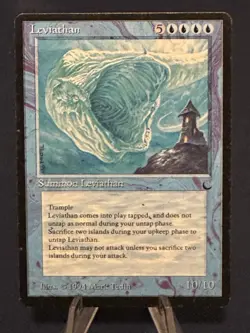 MTG - Magic The Gathering - Leviathan - The Dark - MP/VG! - Image 1