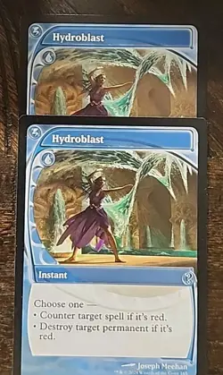 (2×) MTG -Hydroblast 165 Future Sight Frame Mystery Booster 2- Light & Dark Ink - Image 2