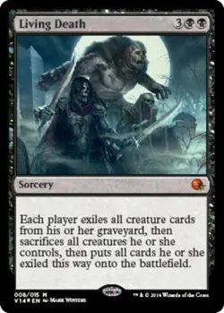 Mint/Near-Mint, English - 1 x MTG Living Death - Foil From the Vault: Annihilati - Image 1