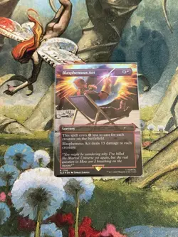 Blasphemous Act (1756) (Rainbow Foil) Secret Lair Drop Foil - Image 1