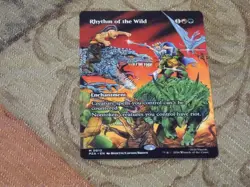 MTG Borderless Rhythm of the Wild x1 Mythic TMNT NM Low S&H - Image 1