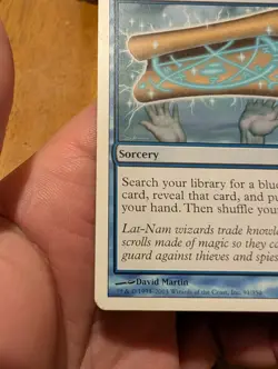 Magic: The Gathering Merchant Scroll Uncommon 8th Edition Sorcery Blue Regular … - Image 5