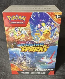Pokemon TCG Surging Sparks Booster Bundle Factory Sealed SHIPS ASAP - Image 1