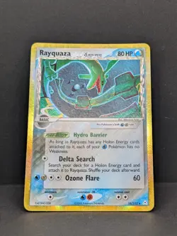 Rayquaza - (Delta Species) 16/110 Holon Phantoms Holo Ultra Rare Pokemon TCG MP+ - Image 3