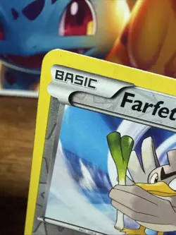 Pokemon TCG Farfetch'd 107/149 Reverse Holo Foil Sun and Moon LP #1 Deal - Image 2