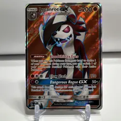 2017 Pokemon TCG Guardians Rising Lycanroc GX 138/145 Full Art NM One Owner - Image 1