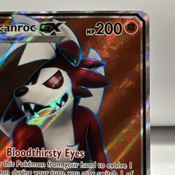2017 Pokemon TCG Guardians Rising Lycanroc GX 138/145 Full Art NM One Owner - Image 3