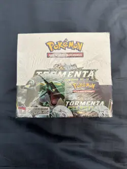 Pokemon Sun And Moon Celestial Storms Sealed Latin Booster Box With 36 Packs - Image 1