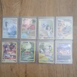 Pokemon TCG Trainer Gallery Card Lot of 8. Castform, Rockruff, Ariados, etc - Image 1