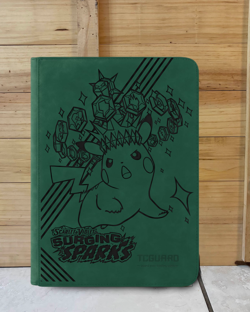 Pokemon Laser Engraved Surging Sparks Master Set Binder (Made to order) - Image 3
