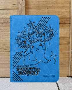Pokemon Laser Engraved Surging Sparks Master Set Binder (Made to order) - Image 4
