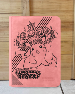 Pokemon Laser Engraved Surging Sparks Master Set Binder (Made to order) - Image 5