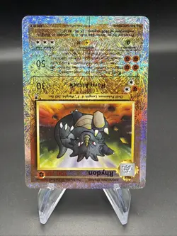 Rhydon - Reverse Holo - 35/110 Legendary Collection - Pokemon TCG - 2002 - Image 3