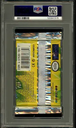 Pokemon 1999 Vintage WOTC Shadowless Base Set Venusaur Sealed Booster Pack PSA 9 - Image 2