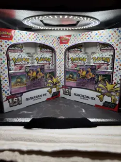 2x Alakazam EX Collection Box Sealed Pokemon Scarlet And Violet 151 820650855269 - Image 1