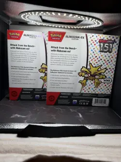 2x Alakazam EX Collection Box Sealed Pokemon Scarlet And Violet 151 820650855269 - Image 4