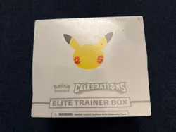 Pokemon TCG: 25th Anniversary Celebrations Elite Trainer Box (2021) and binder 820650809439 - Image 2