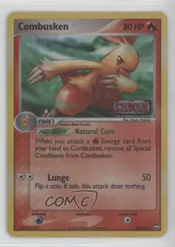 Combusken Reverse Foil Pokemon EX Power Keepers #29 2007 - Image 1