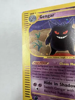 Pokemon TCG Expedition GENGAR 13/165 HOLO RARE - Image 2