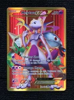 Secret - Mewtwo EX Pokemon XY BREAKthrough #164 - Image 1