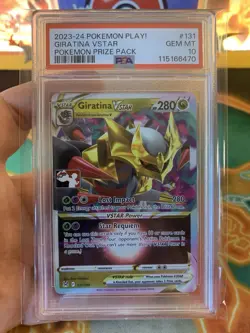 2023 Play! Pokemon Prize Pack Series 3 Giratina VSTAR - PSA 10 GEM MINT - Image 2