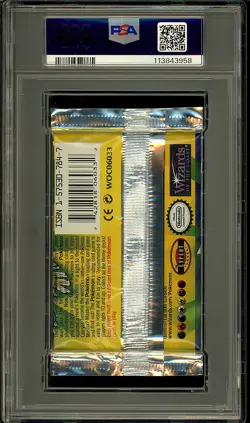 Pokemon 1999 Vintage WOTC Base Set Venusaur Sealed Booster Pack PSA 8 - Image 2