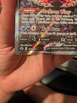 2021 Pokemon Galarian Moltres V Alt Full Art 177/198 Swsh06: Sword & Shield - Image 4