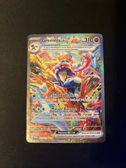 Pokemon Greninja EX SIR Special Illustration Rare Twilight Masquerade 214/167 NM - Image 1