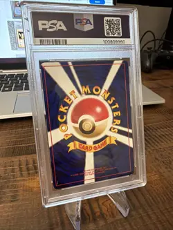 1998 Pokemon Japanese Nivi City Gym Deck Brock HOLO PSA 8 - Image 4