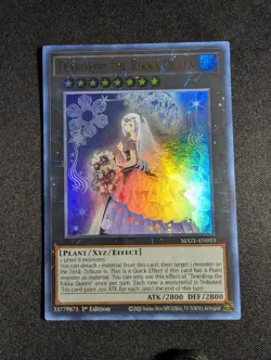 Yugioh - Teardrop the Rikka Queen MAZE-EN053 1st Ultra Rare NM - Image 1