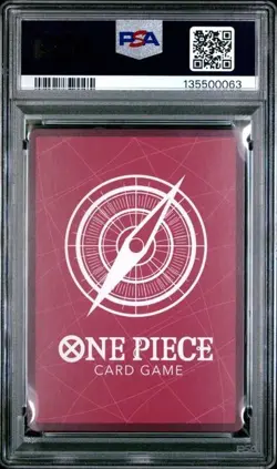 2022 ONE PIECE OP01-ROMANCE DAWN 003 MONKEY D. LUFFY PRE ERRATA PSA 10 GEM MINT - Image 2