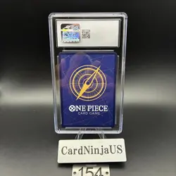 CGC GEM MINT 10 Brook OP01-022 UC 25th Edition Parallel ONE PIECE Card Game 154 - Image 2