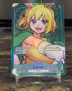 Carrot Leader OP06-021 Alt Art Leader - ENG One Piece Wings Of The Captain - NM - Image 2