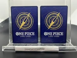 One Piece Sanji & Zoro Parallel 3rd Anniversary Promo OP12-039 OP12-079 Set JP - Image 2