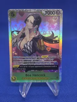 One Piece Premium Booster The Best Vol 2 Boa Hancock PRB02-017 Super Rare SR NM - Image 1