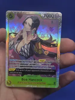 One Piece Premium Booster The Best Vol 2 Boa Hancock PRB02-017 Super Rare SR NM - Image 2