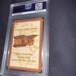 2001 Japanese One Piece CHB Attack Command H20 PSA 10 GEM MINT Grand Line Comp 2 - Image 2