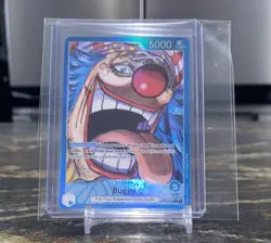 Buggy OP09-042 Leader Alt Art Emperors In The New World One Piece English - Image 1