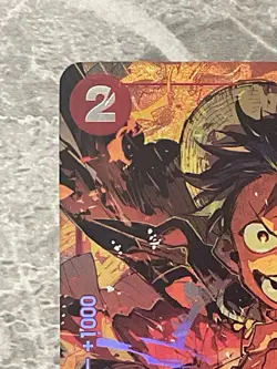 Monkey.D.Luffy OP01-024 Parallel ROMANCE DAWN Japanese One Piece TCG Near Mint - Image 4